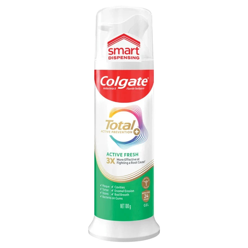Colgate Toothpaste Total Active Prevention Active Fresh Pump 100g