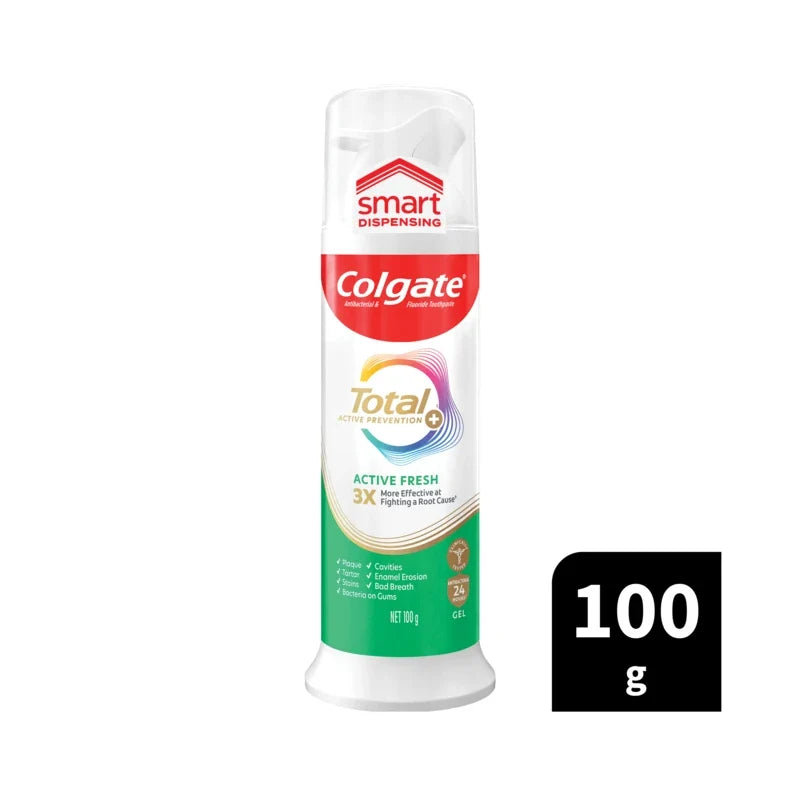 Colgate Toothpaste Total Active Prevention Active Fresh Pump 100g