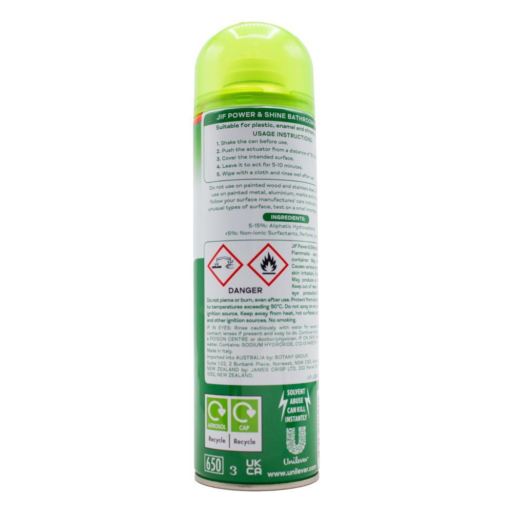 JIF Power & Shine Bathroom Mousse Citrus 500ml
