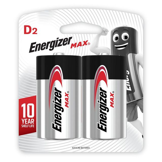 Energizer Max D Batteries Pack of 2 - Cutprice Online