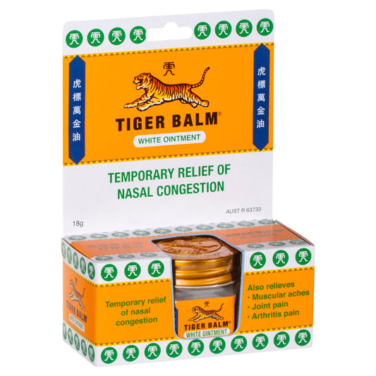 Tiger Balm Analgesic White 18g - Cutprice Online