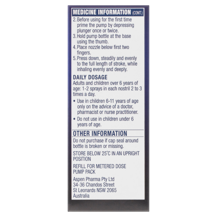 Logicin Nasal Spray Refill 18ml