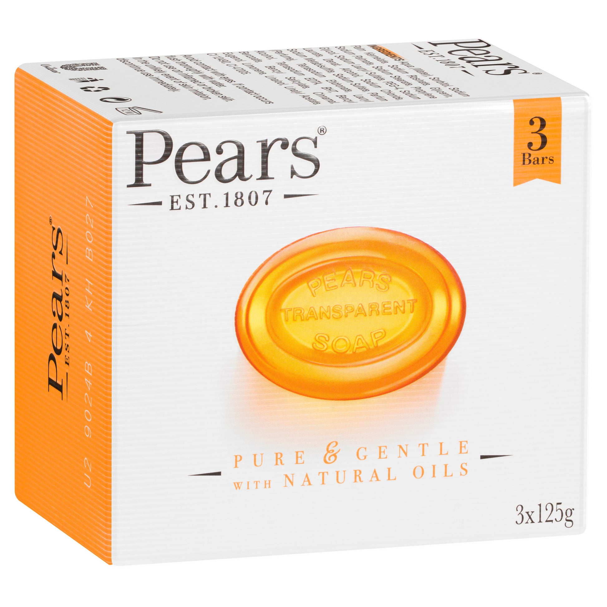 Pears Transparent Value Pack 3x125g - Cutprice Online