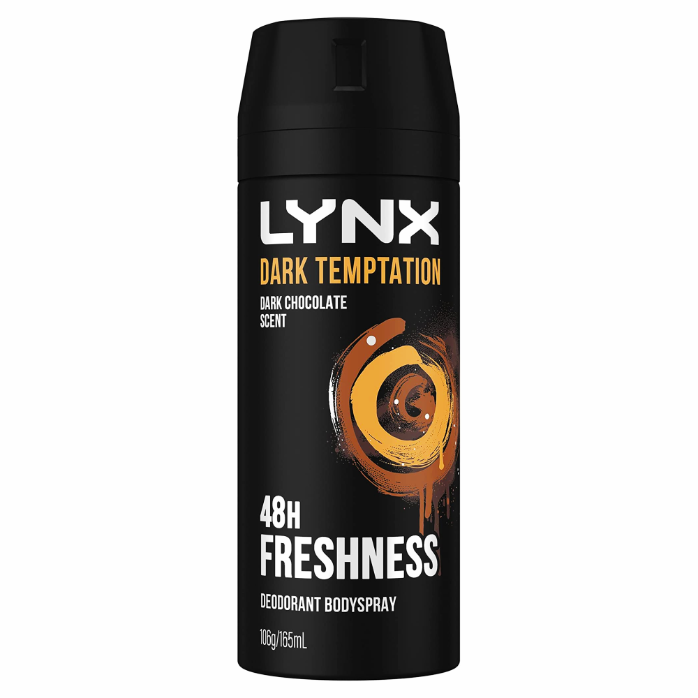 Lynx Dark Temptation Body Spray 150mL - Cutprice Online