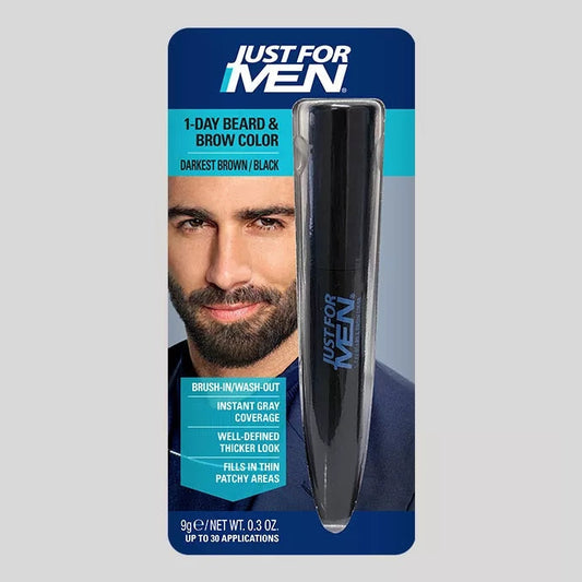 Just For Men Beard & Brow Gel Darkest Brown/Black