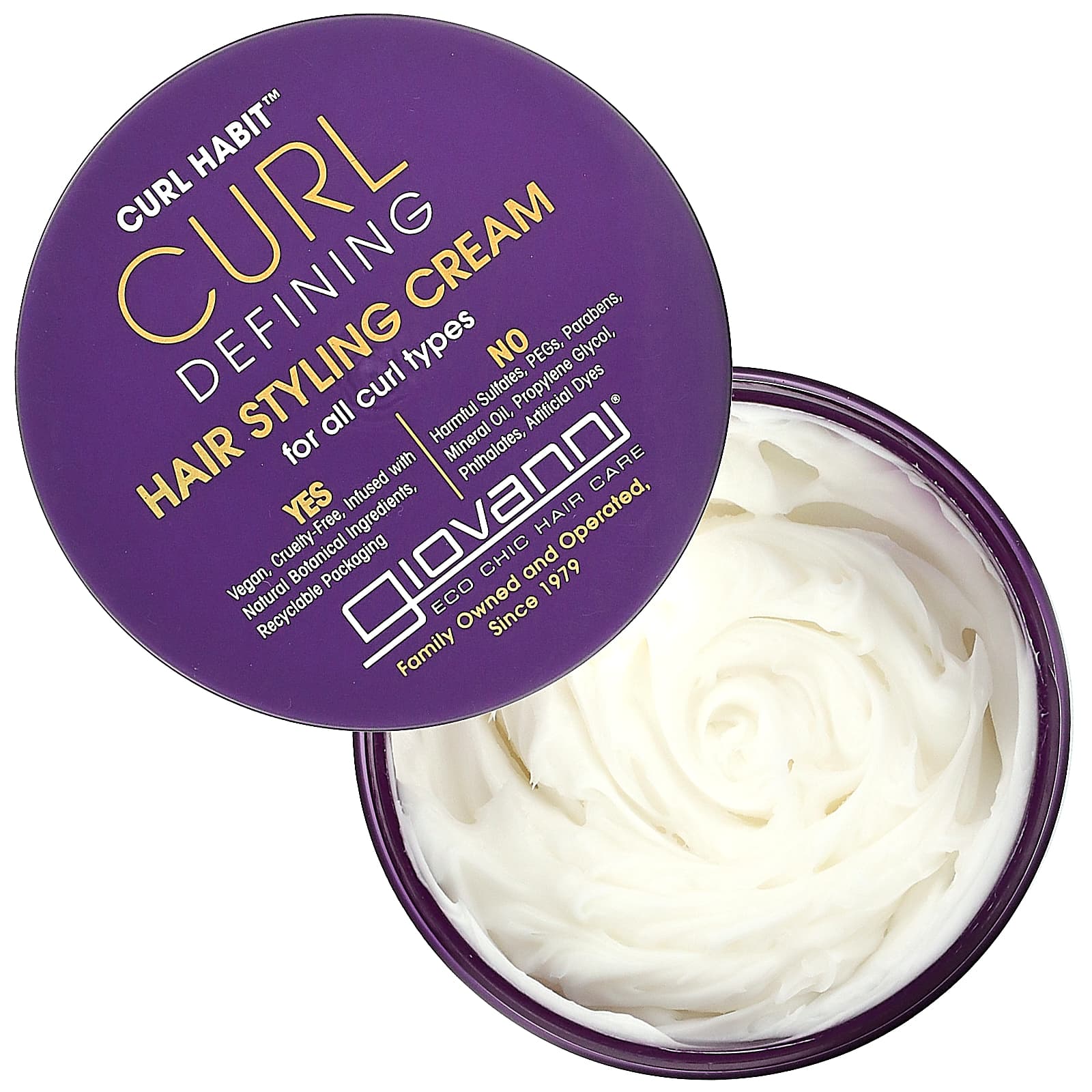 Giovanni Hair Styling Cream Curl Habit Curl Defining 295ml GIOVANNI