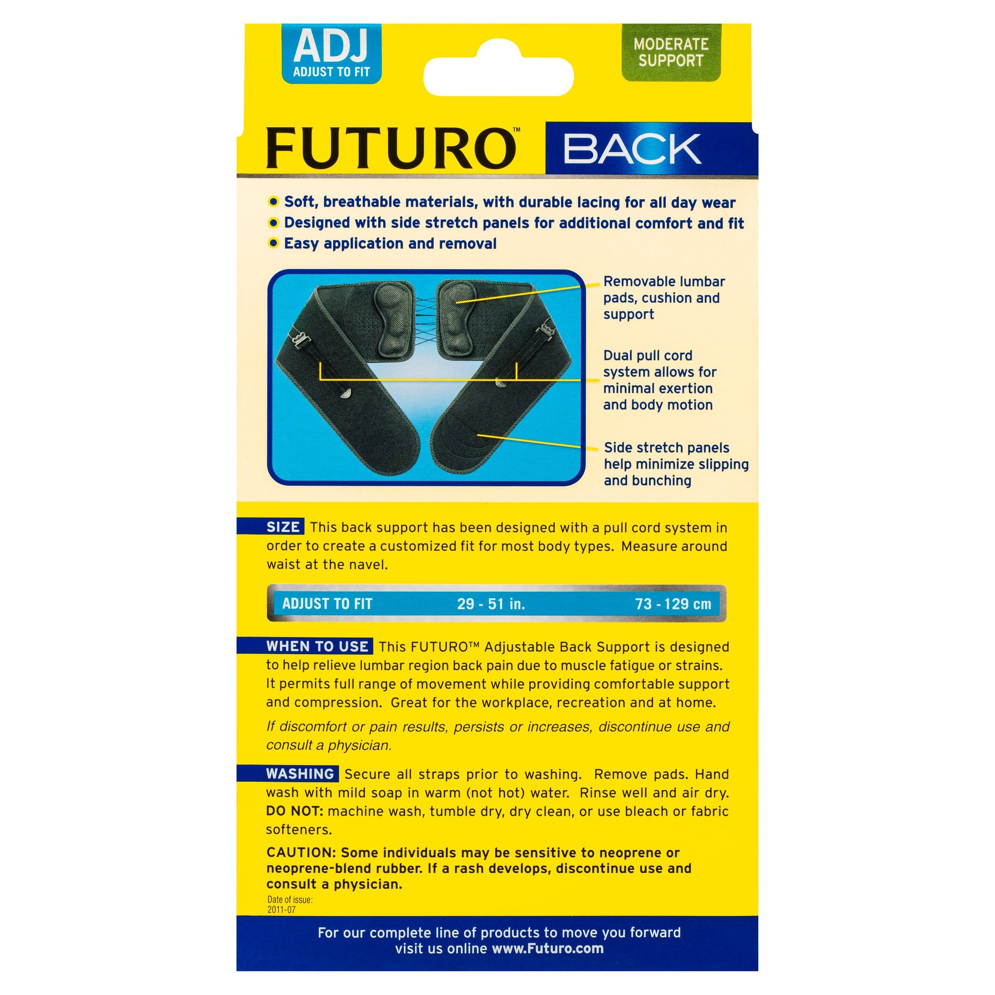 Futuro Back Support Adjustable - Cutprice Online