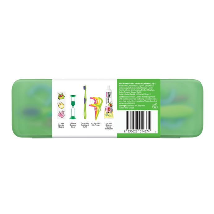 Piksters Mini Monsters Oral Care Kit