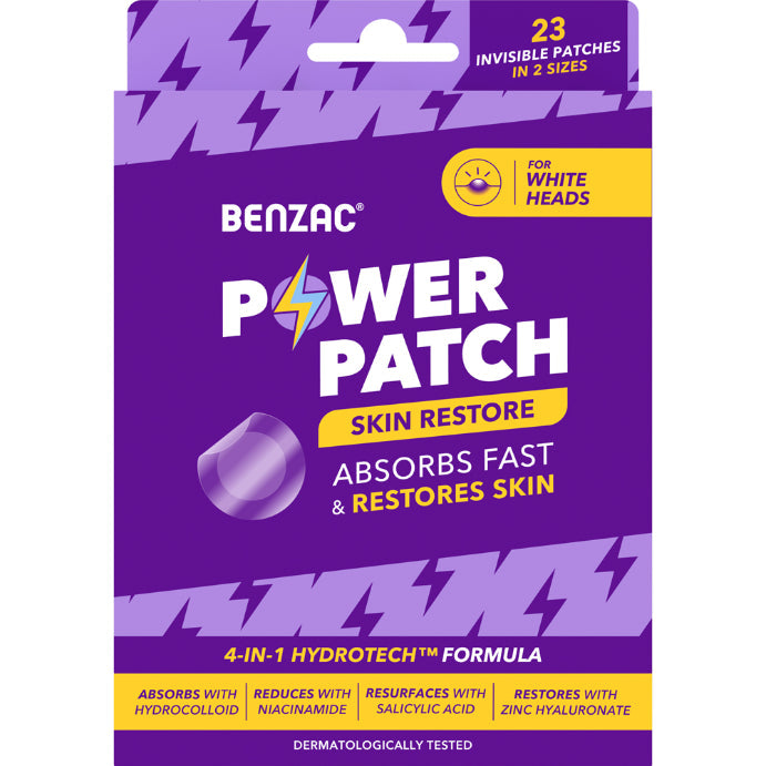 Benzac Skin Restore Power Patch 23 Pack - Cutprice Online