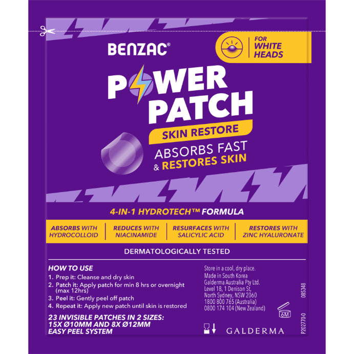 Benzac Skin Restore Power Patch 23 Pack - Cutprice Online