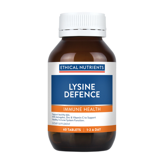 Ethical Nutrients Lysine Cold Sore Defence 60 Tablets
