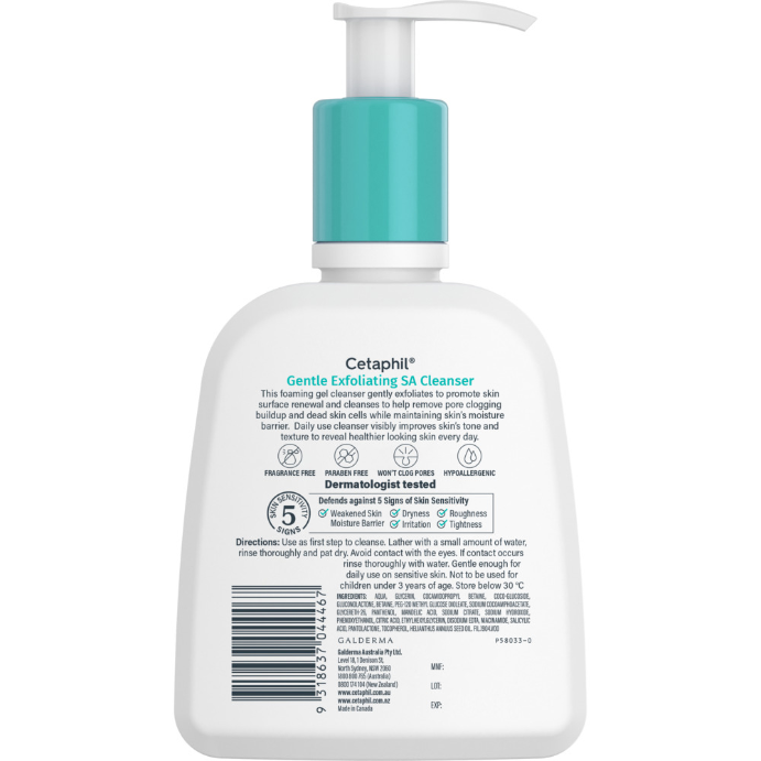 Cetaphil SA Exfoliating Cleanser 236ml - Cutprice Online
