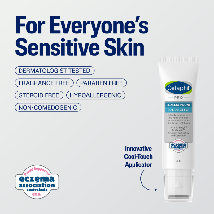 Cetaphil Pro Eczema Prone Itch Relief Gel 59ml - Cutprice Online
