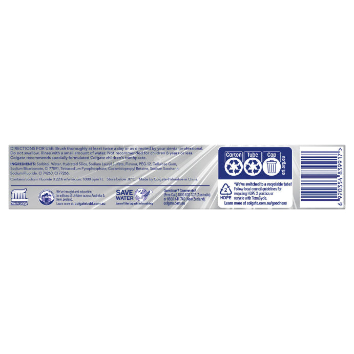 Colgate Tooth Paste Advance White Baking Soda 180g