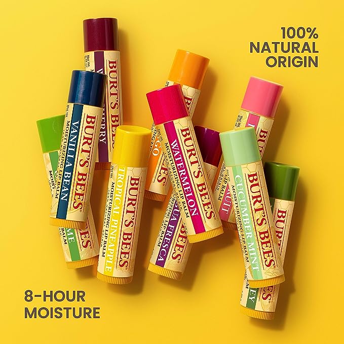 Burt's Bees Moisturising Lip Balm Vanilla Bean 4.25g - Cutprice Online