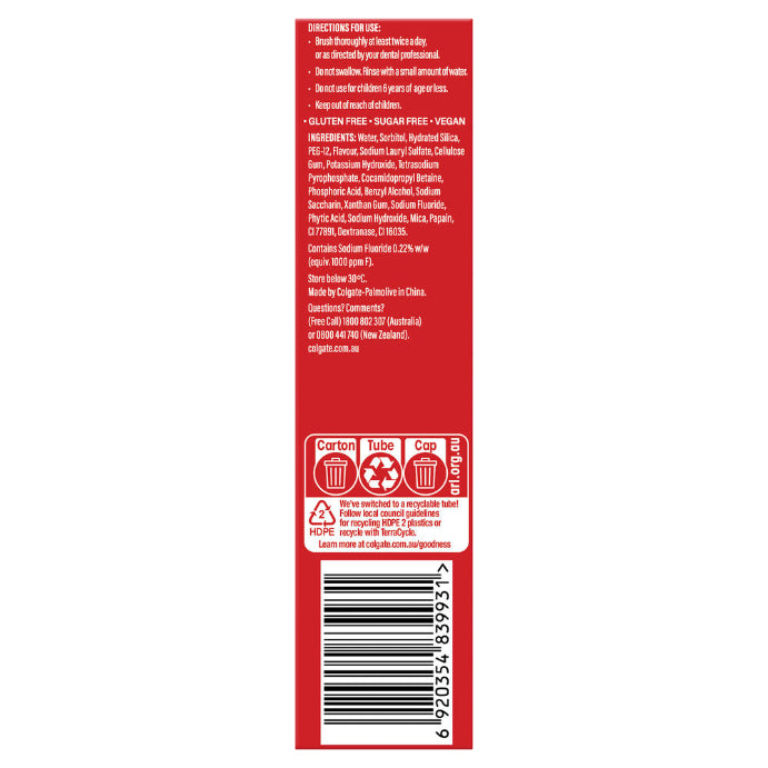Colgate Tooth Paste Optic White Enzyme 100g