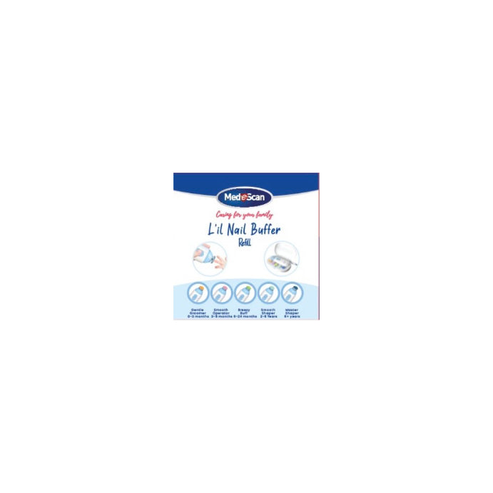 Medescan L'il Nail Buffer Replacement Heads