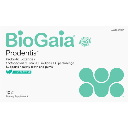 Biogaia Prodentis Lozenges Mint 10Pk - Cutprice Online