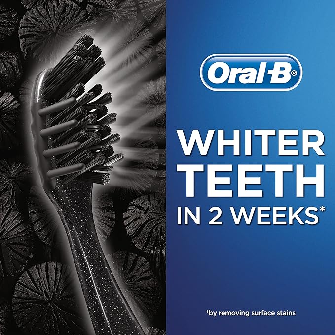 Oral B Toothbrush 3D White Charcoal Manual 1 Pack - Cutprice Online