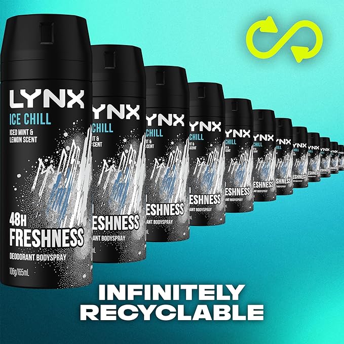Lynx Deodorant Ice Chill 165ml - Cutprice Online