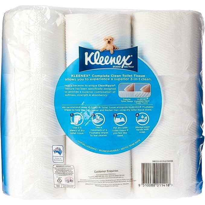 Kleenex Complete Clean 18 Pack - Cutprice Online