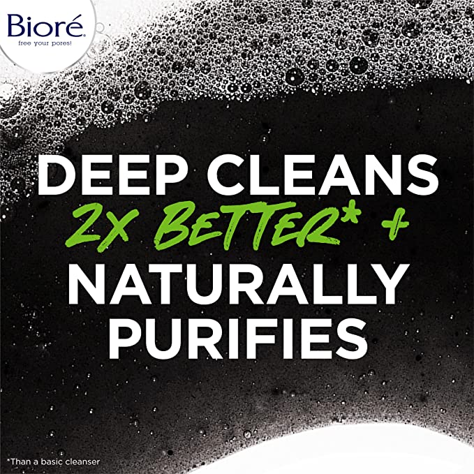 Biore Deep Pore Charcoal Cleanser 200ml - Cutprice Online