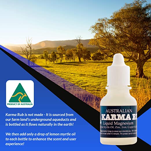 Karma Rub Natural Liquid Magnesium 15mL Karma