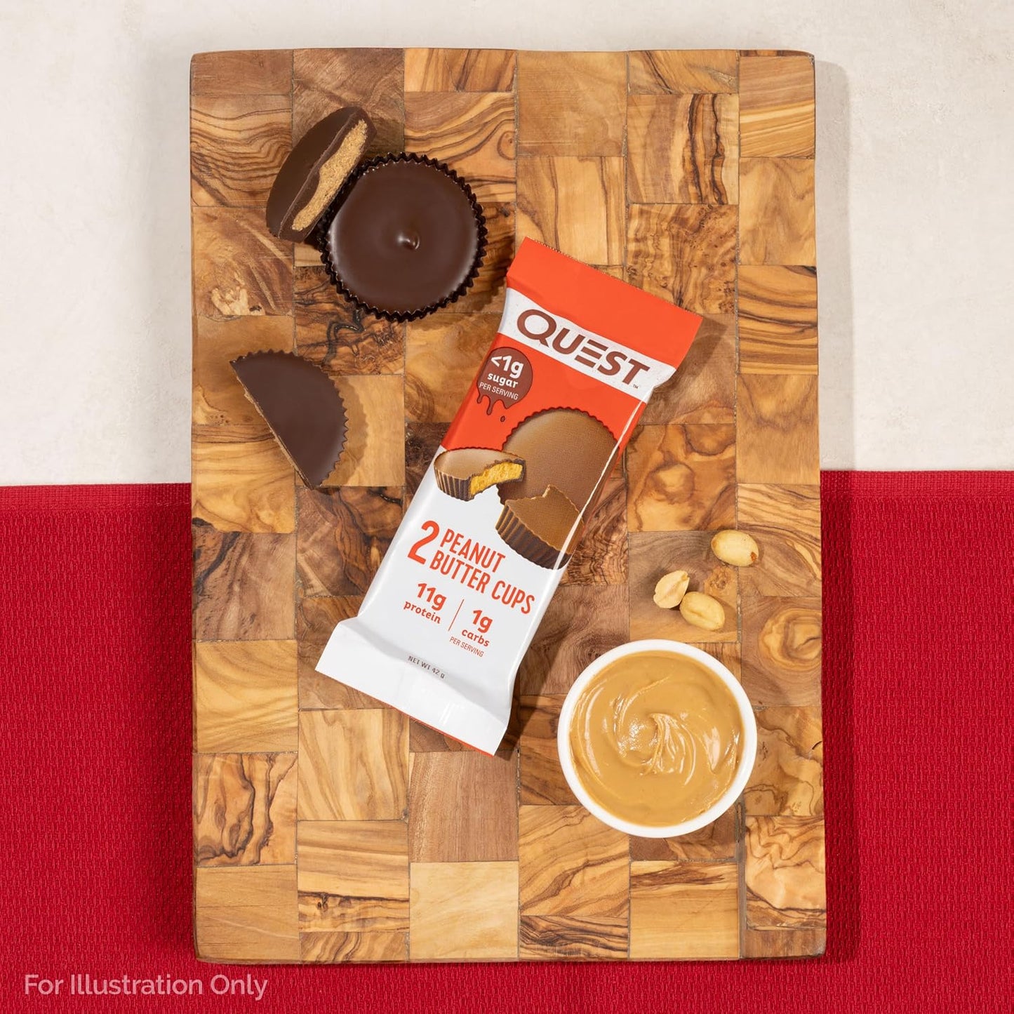 Quest Peanut Butter Cups 4 pack