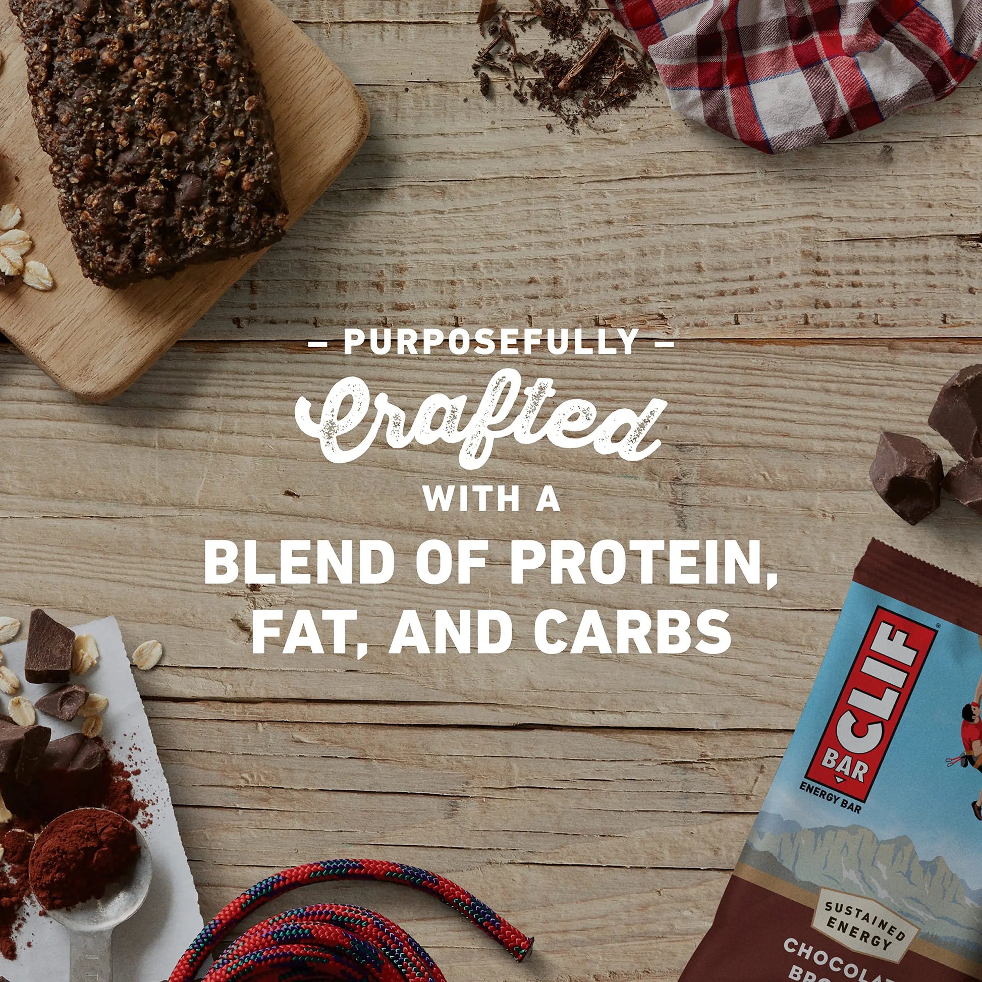CLIF Energy Bar Chocolate Brownie 68g 12PK CLIF