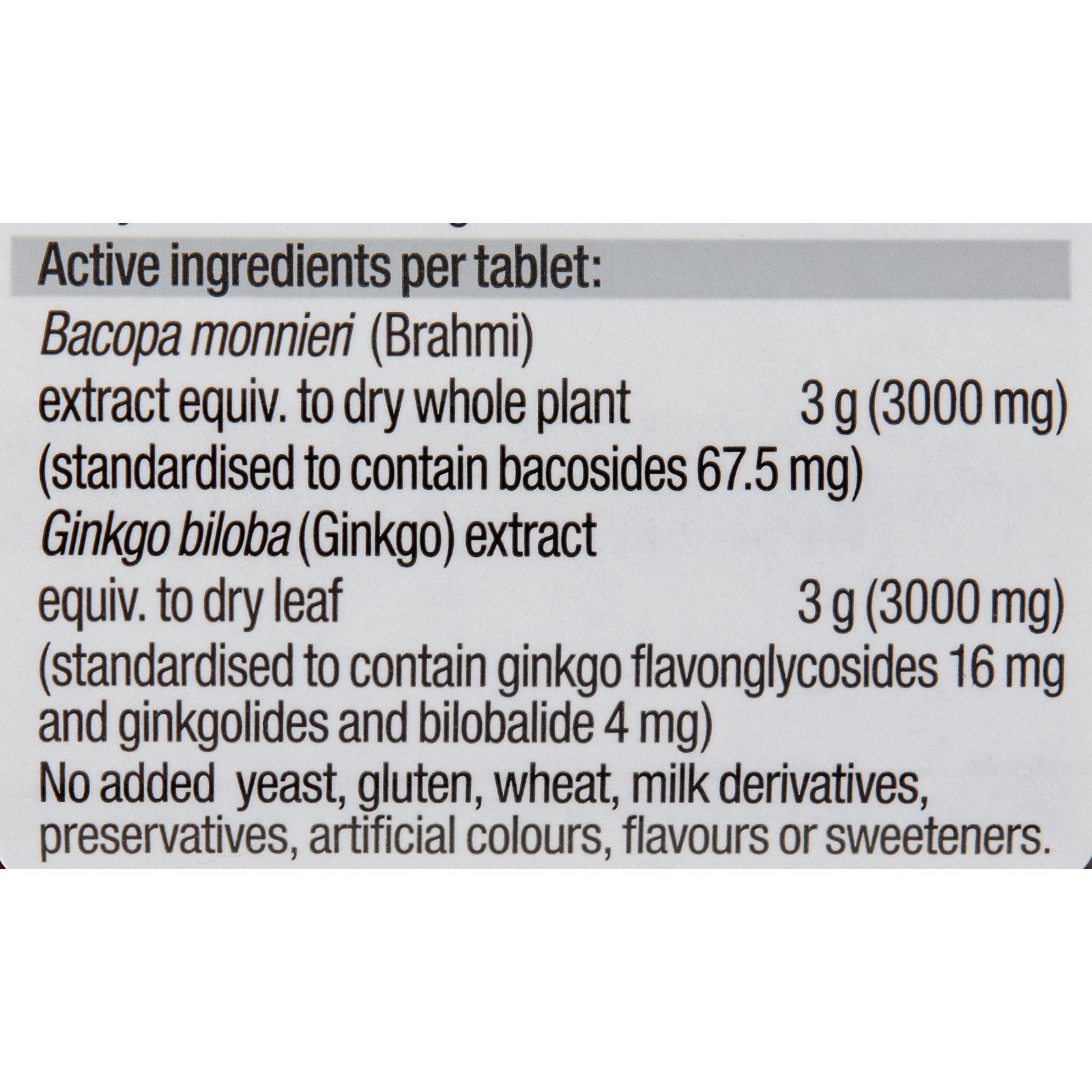 Blackmores Ginkgo Brahmi 40 Tablets - Cutprice Online