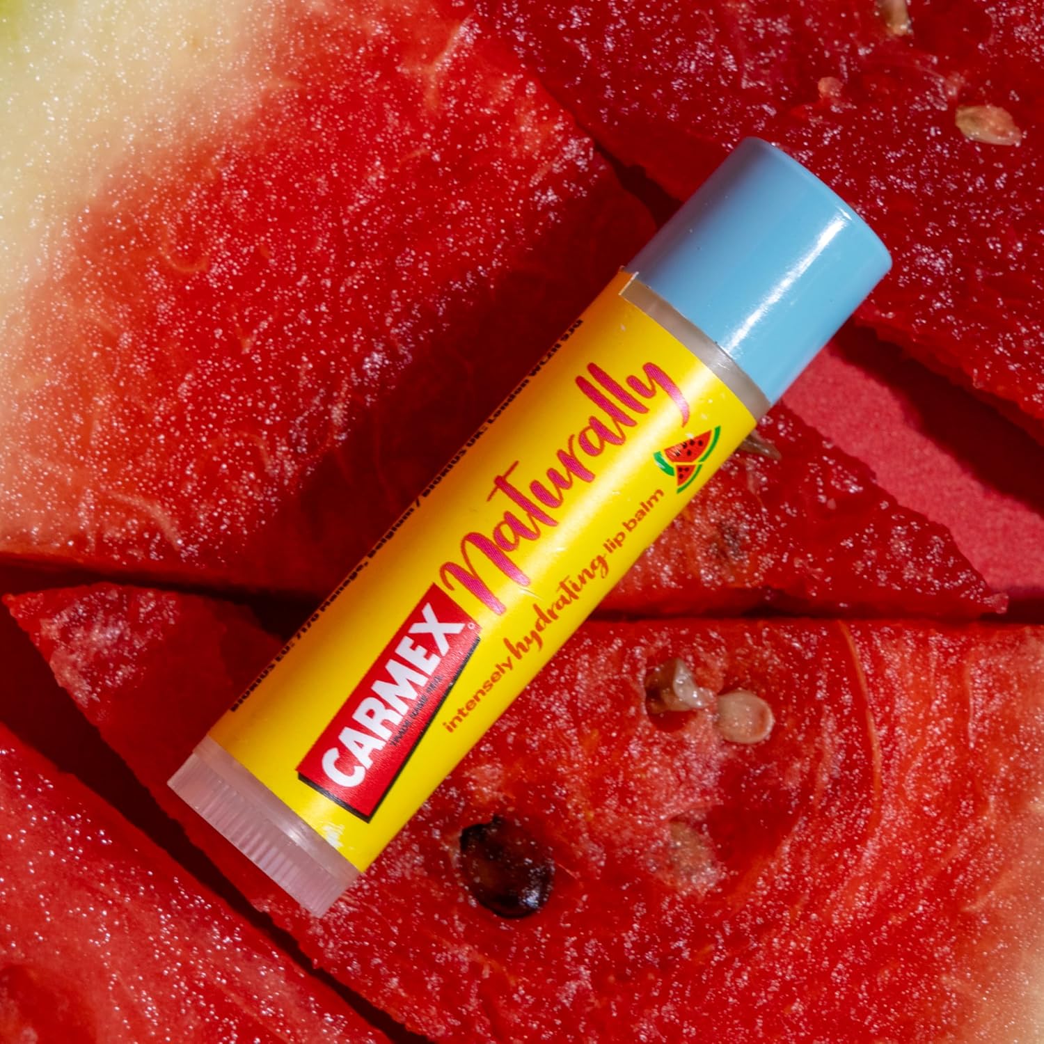 Carmex Naturally Intense Hydrating Lip Balm Watermelon 4.2g - Cutprice Online