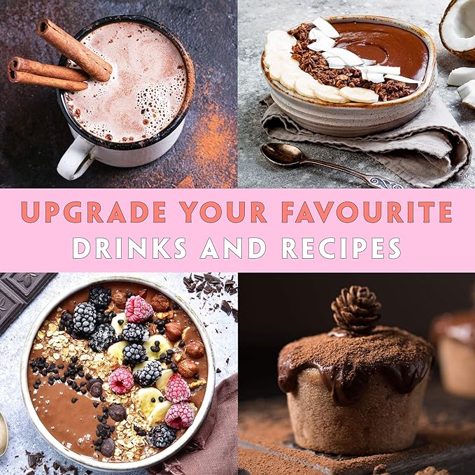 Teelixir Organic Mushroom Cacao Latte (Starring Reishi and Rose) 100g - Cutprice Online
