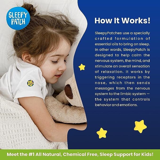 The Natural Patch Co. SleepyPatch Organic Sleep Promoting Stickers x 24 Pack - Cutprice Online