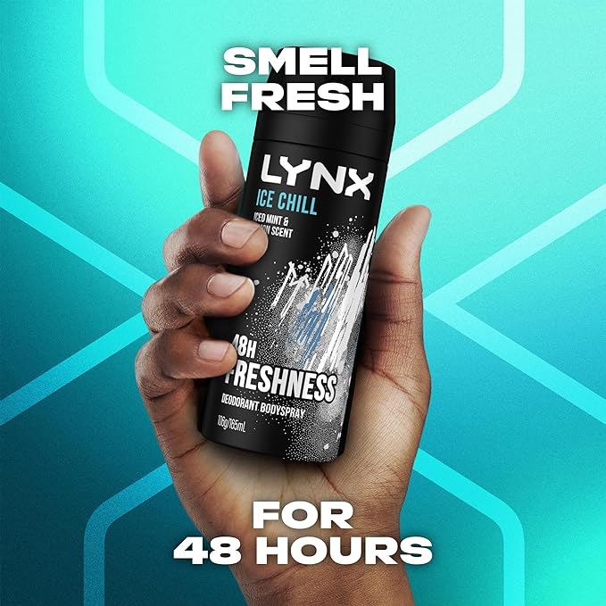 Lynx Deodorant Ice Chill 165ml - Cutprice Online