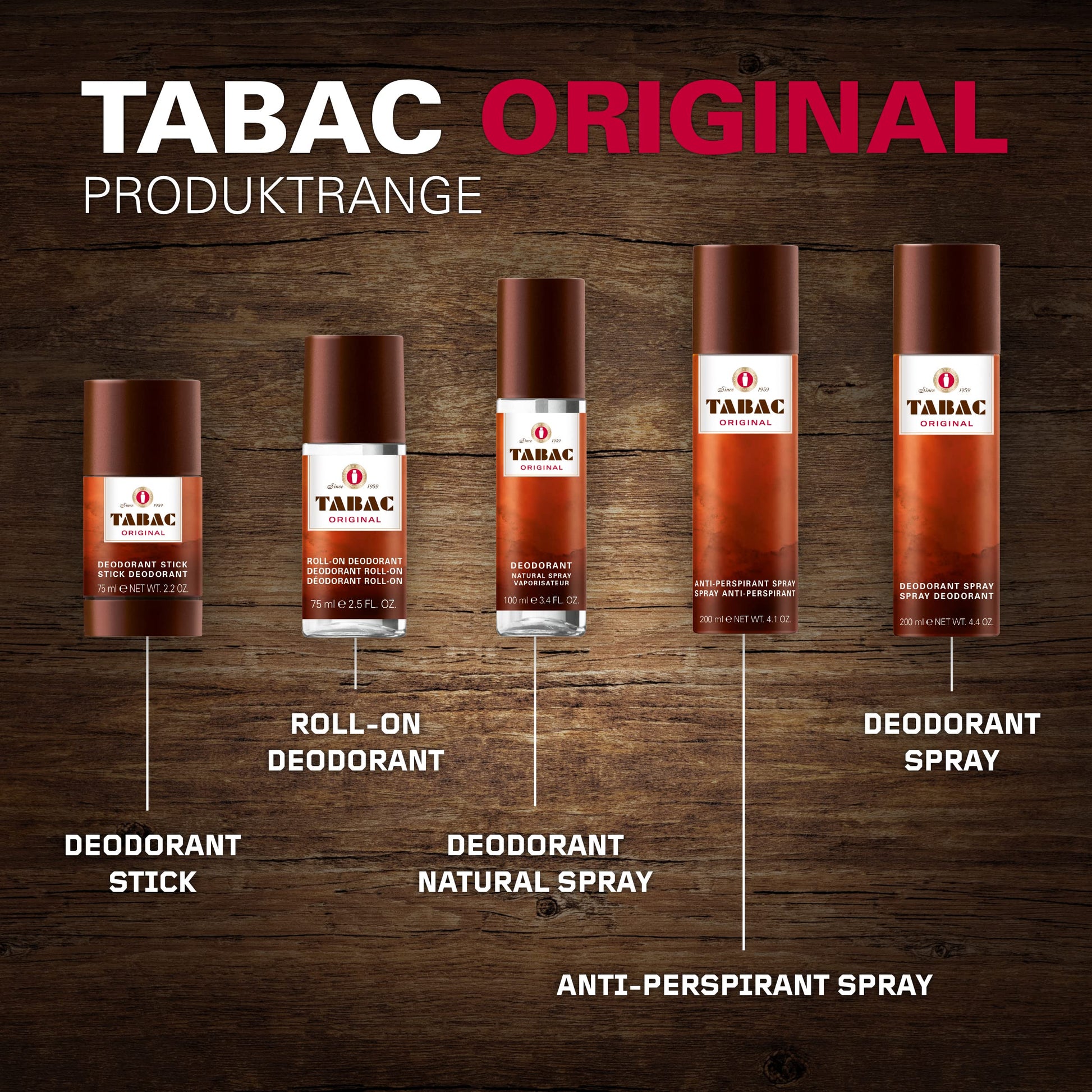 Tabac Original Deodorant Stick 75ml - Cutprice Online