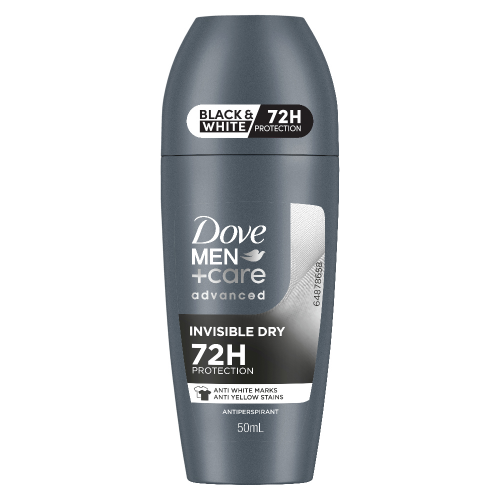 Dove Men+Care Invisible Dry 72h Roll On Deodorant 50ml