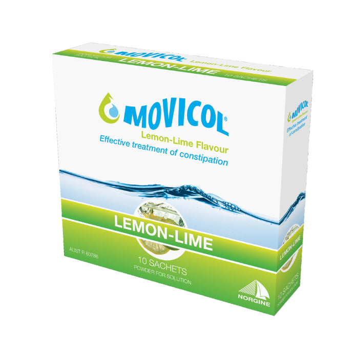 Movicol Lemon Lime X 10 Stick Pack - Cutprice Online