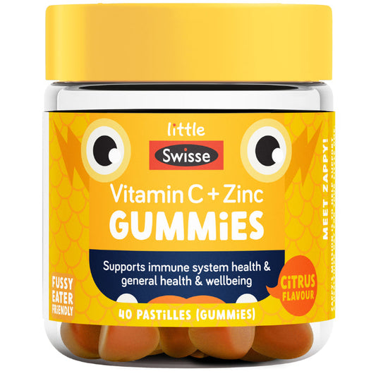 Little Swisse Vitamin C + Zinc Gummies 40 Pack - Cutprice Online