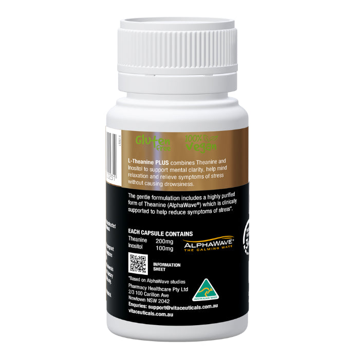 Vitaceuticals Advanced L-theanine Plus 3 - Cutprice Online