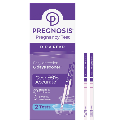 Pregnosis Dip & Read Pregnancy Test 2 Pack