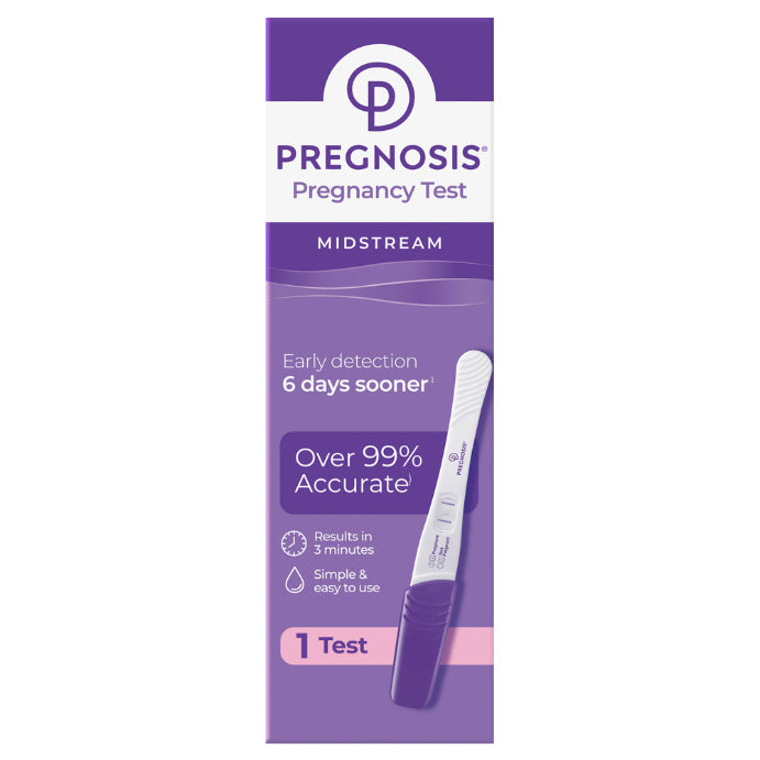 Pregnosis Midstream - 1 Pregnancy Test - Cutprice Online