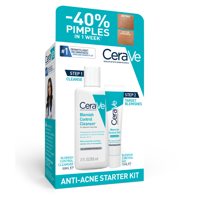 CeraVe Anti-Acne Starter Kit 2 Piece Set