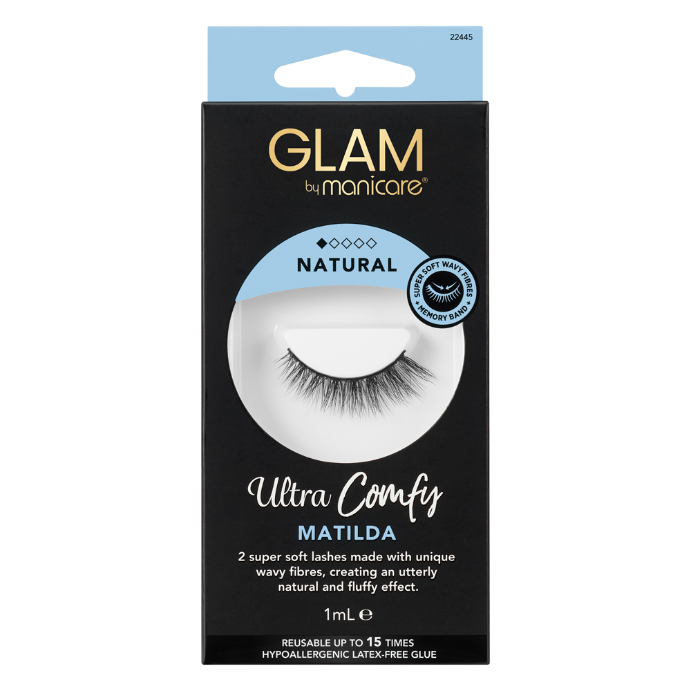 Manicare Glam Ultra Comfy Lashes-nat