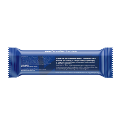 Famous Nutrition Creatine Protein Bar Cookies & Cream 60g x 12