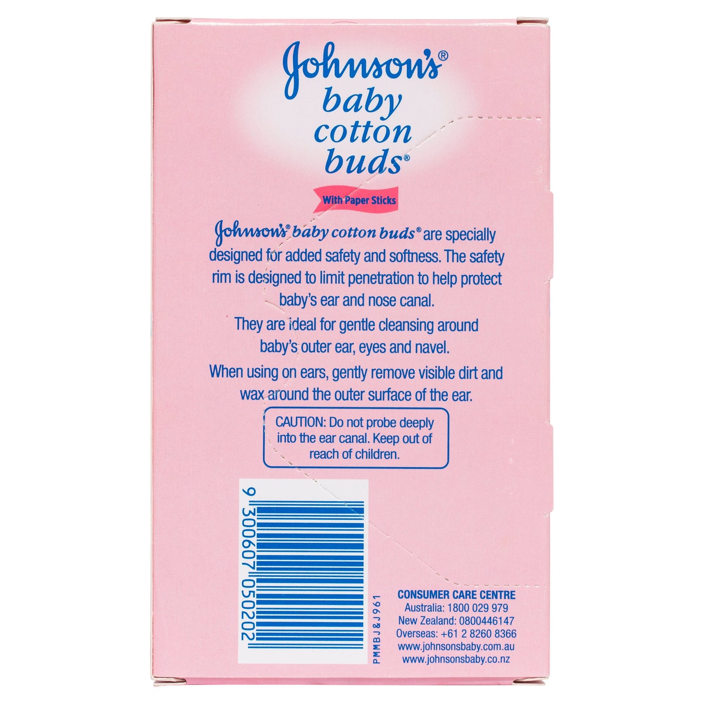 Johnson's Baby Cotton Applicator Buds 60 Pack - Cutprice Online