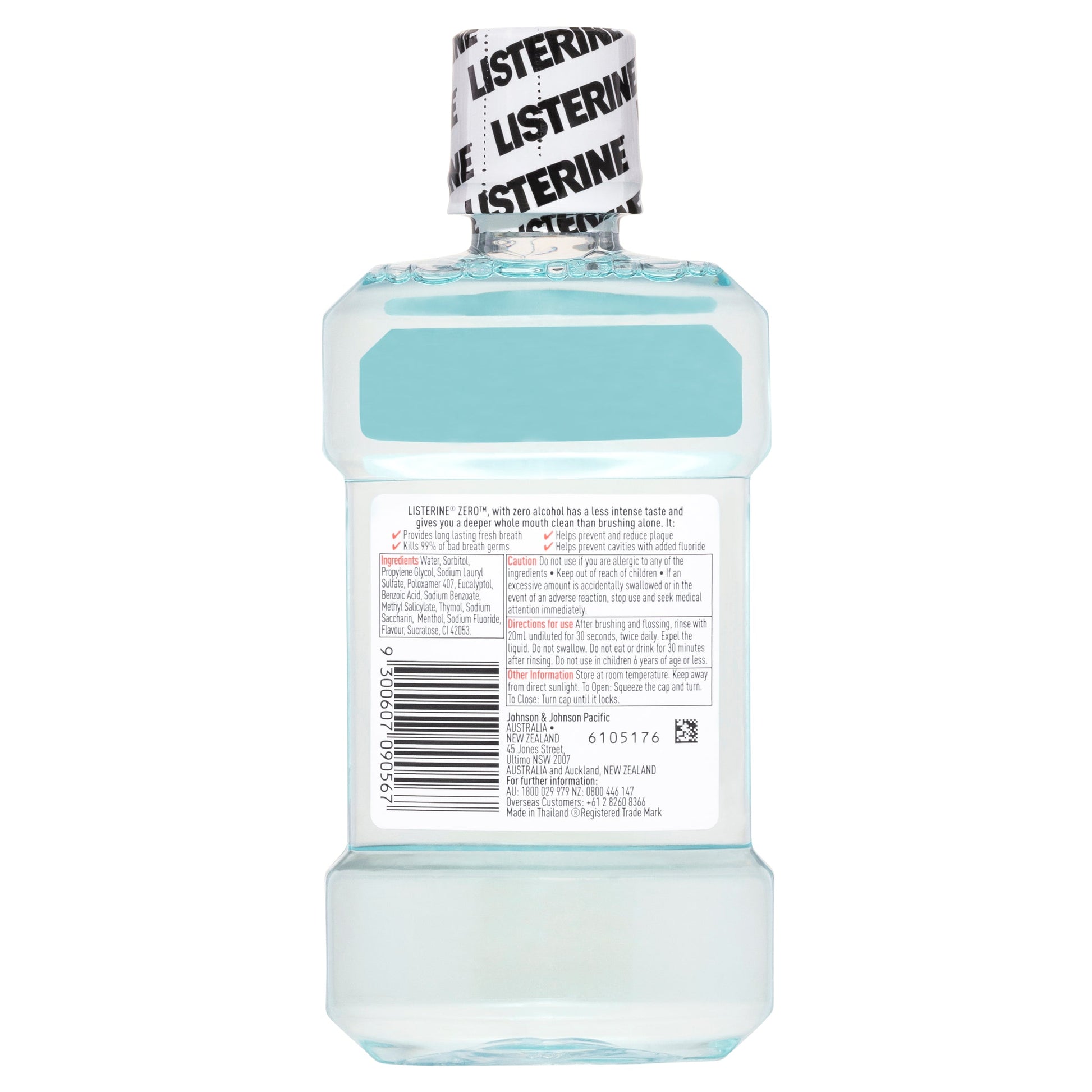 Listerine Mouthwash Zero 250ml - Cutprice Online