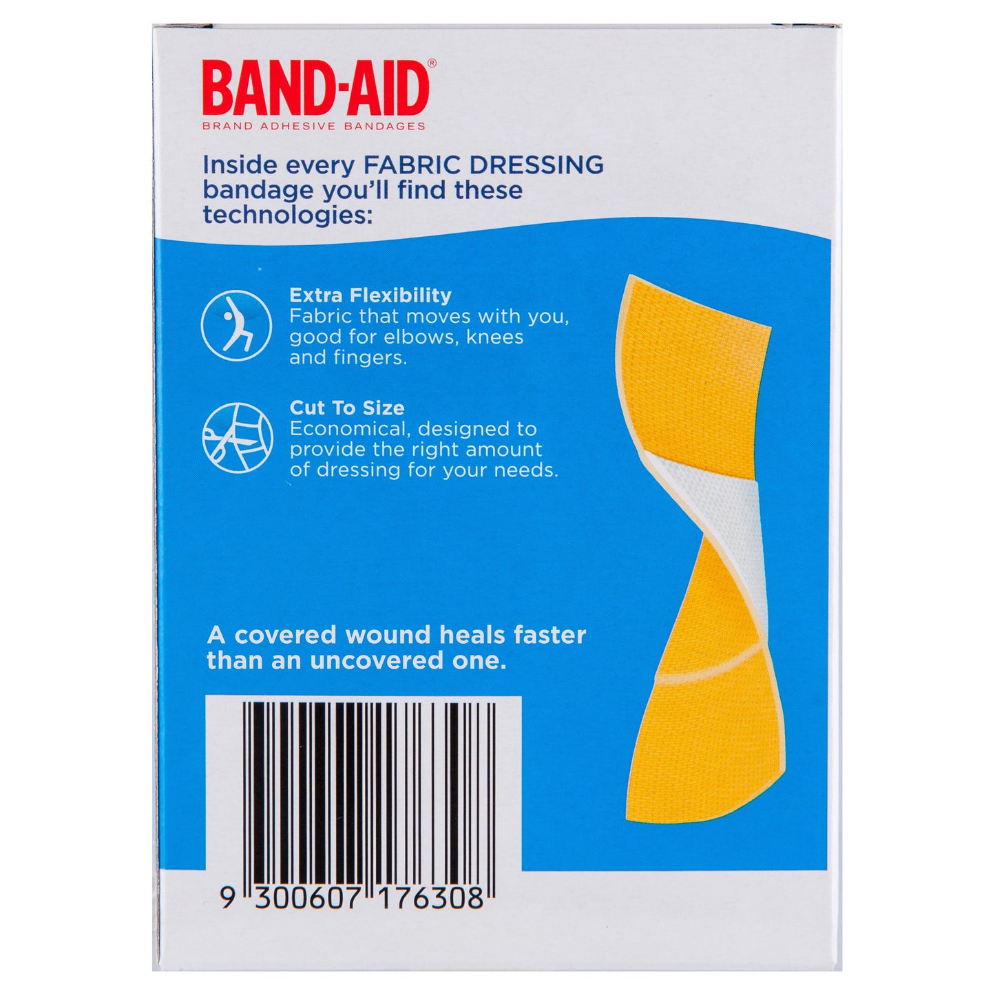 Band-aid Fabric Dressing Full Width Pad 1m X 6cm - Cutprice Online