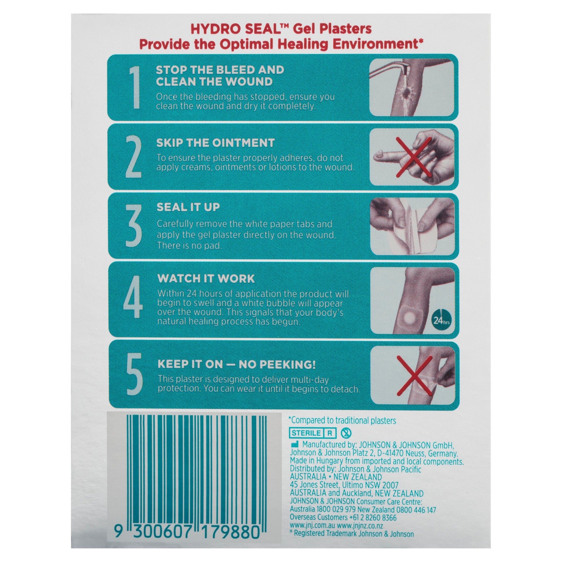 Band-aid Advanced Healing Hydro Seal Jumbo 3 Pack - Cutprice Online