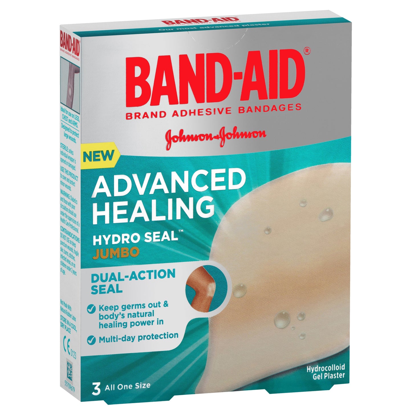 Band-aid Advanced Healing Hydro Seal Jumbo 3 Pack - Cutprice Online