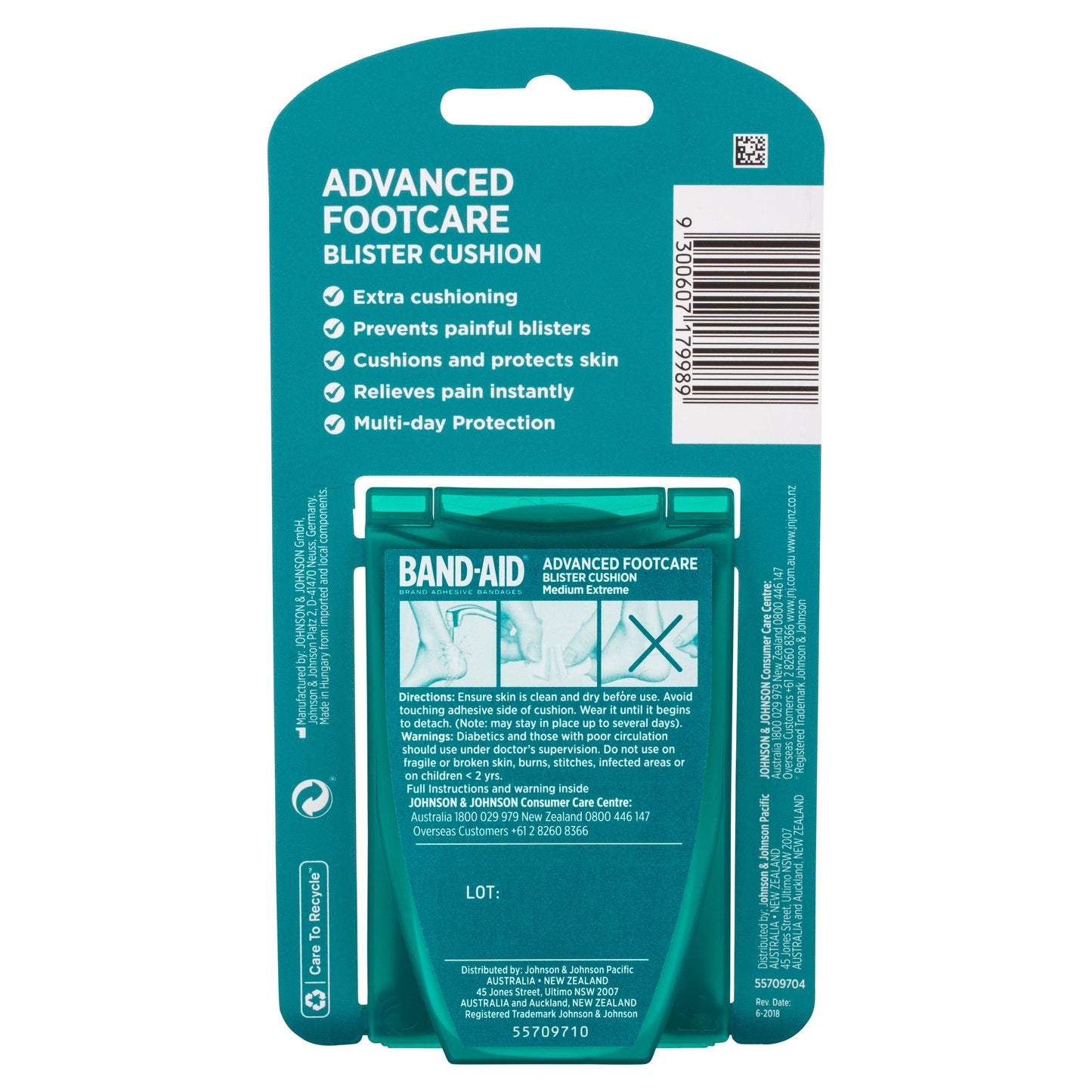 Band-aid Advanced Footcare Blister Cushions Medium 5 Pack - Cutprice Online
